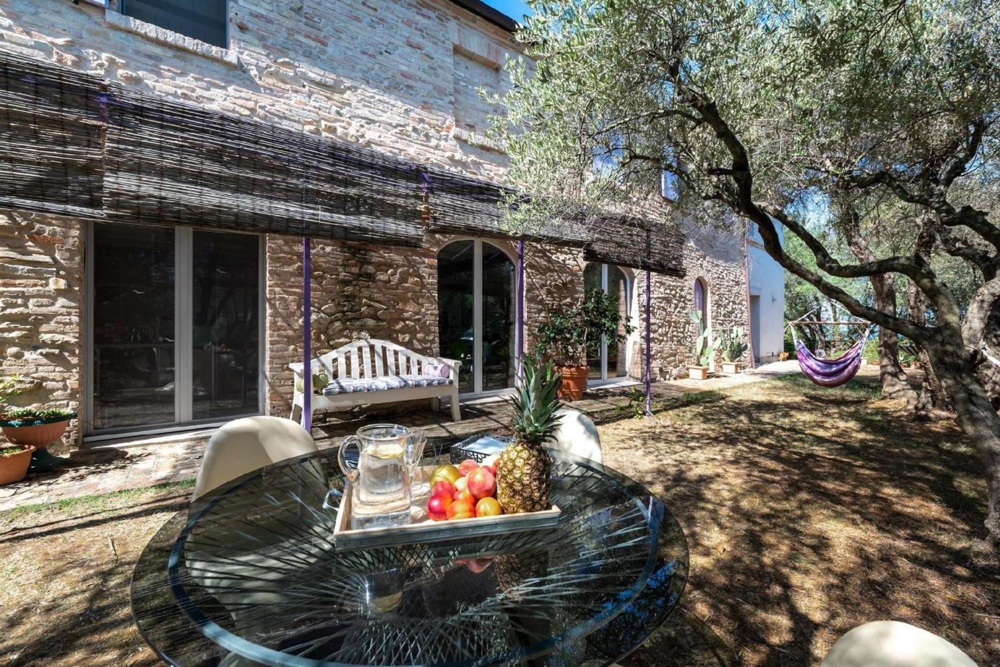 Вілла Meernahes Ferienhaus Casa Cantagallo Mit Pool Фермо Екстер'єр фото