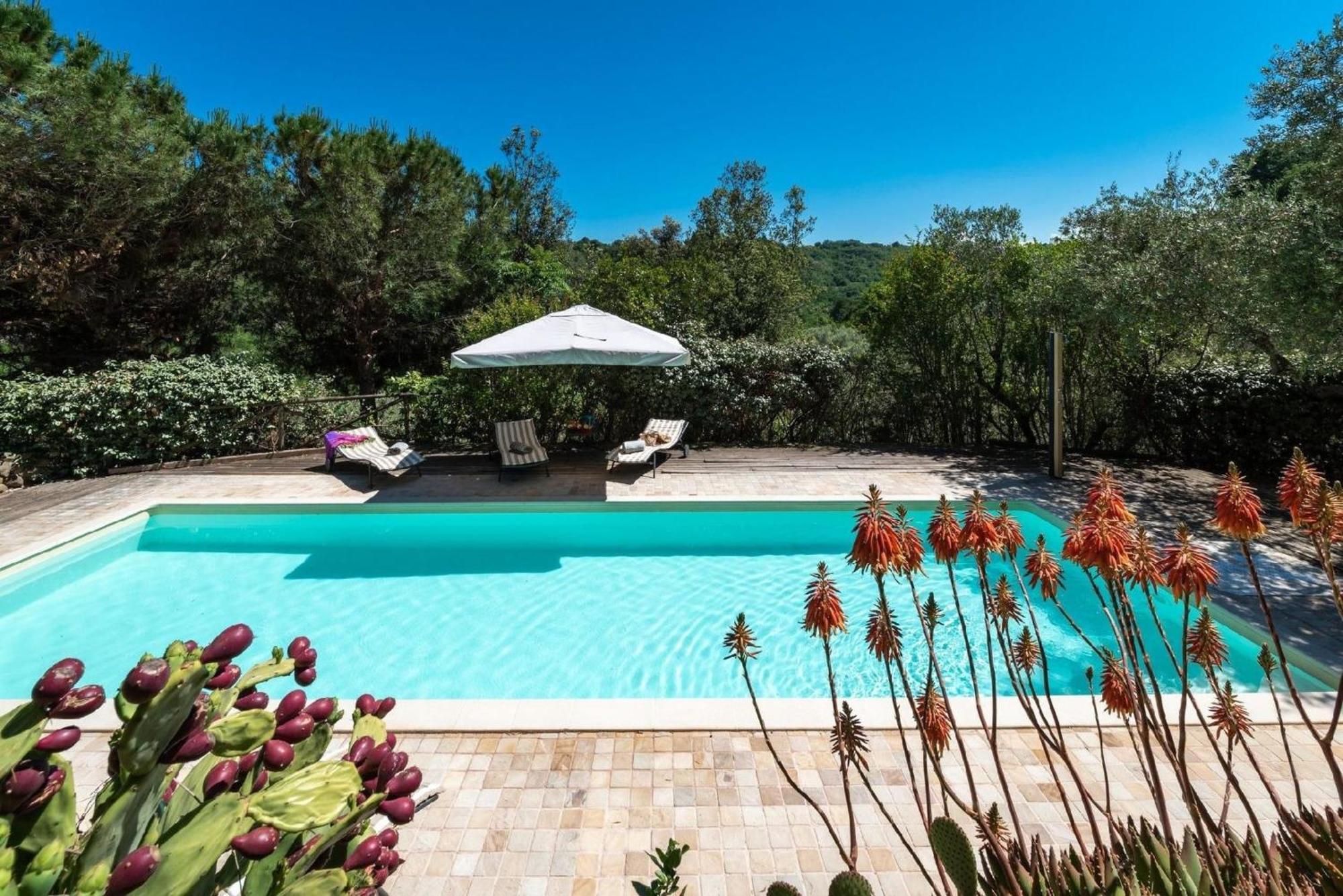 Вілла Meernahes Ferienhaus Casa Cantagallo Mit Pool Фермо Екстер'єр фото