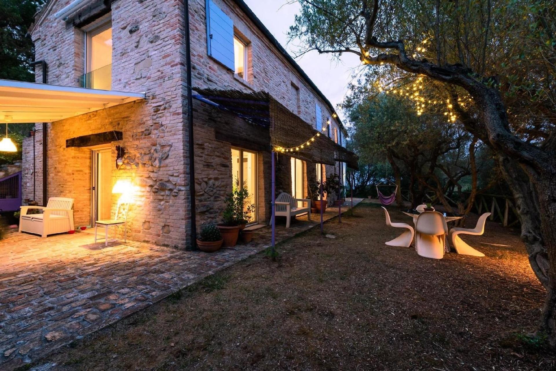 Вілла Meernahes Ferienhaus Casa Cantagallo Mit Pool Фермо Екстер'єр фото